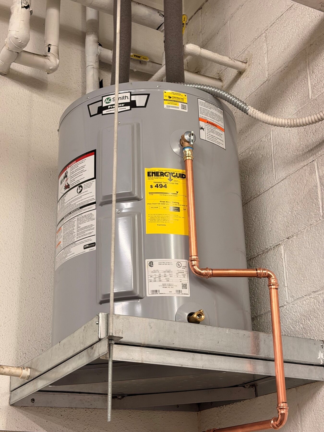 Water-heater service in El Paso
